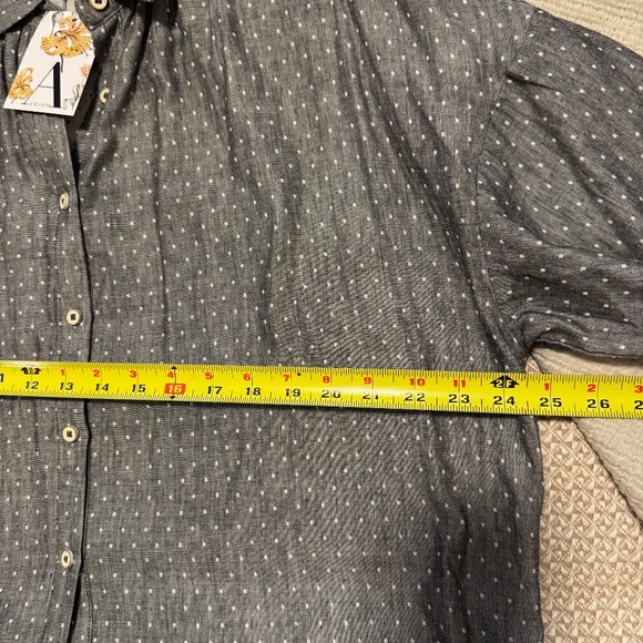 andBloom - Cotton blouse in timeless grey - one size - Picture 7 of 9